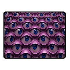 Artistic Eye Psychedelic Two Sides Fleece Blanket (small) by Modalart