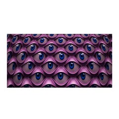 Artistic Eye Psychedelic Satin Wrap 35  X 70  by Modalart