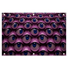 Artistic Eye Psychedelic Banner And Sign 6  X 4  by Modalart