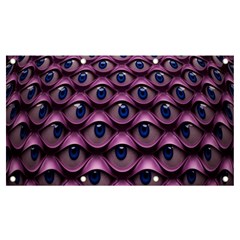 Artistic Eye Psychedelic Banner And Sign 7  X 4  by Modalart