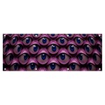 Artistic Eye Psychedelic Banner and Sign 8  x 3  Front