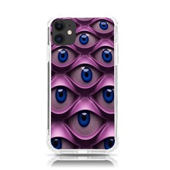 Artistic Eye Psychedelic Iphone 11 Tpu Uv Print Case by Modalart