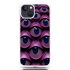 Artistic Eye Psychedelic Iphone 13 Tpu Uv Print Case by Modalart