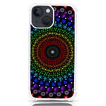 3d Psychedelic Shape Circle Dots Color iPhone 13 mini TPU UV Print Case Front