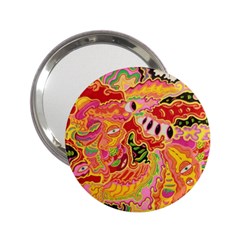 Fantasy Psychedelic Surrealism Trippy 2 25  Handbag Mirrors