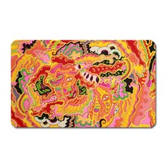 Fantasy Psychedelic Surrealism Trippy Magnet (rectangular) by Modalart