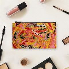 Fantasy Psychedelic Surrealism Trippy Cosmetic Bag (small) by Modalart