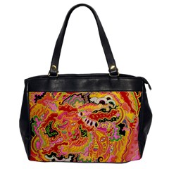 Fantasy Psychedelic Surrealism Trippy Oversize Office Handbag by Modalart