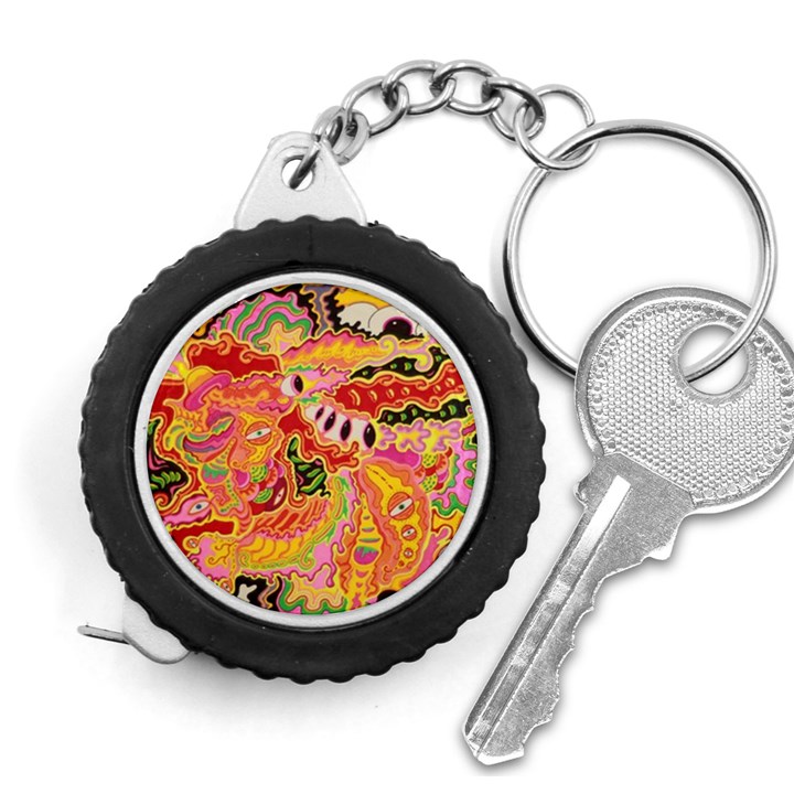 Fantasy Psychedelic Surrealism Trippy Measuring Tape