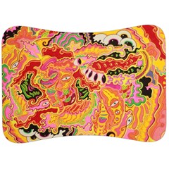 Fantasy Psychedelic Surrealism Trippy Velour Seat Head Rest Cushion