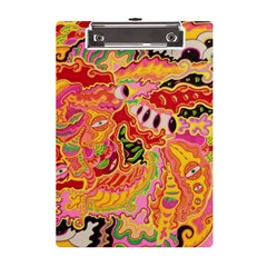 Fantasy Psychedelic Surrealism Trippy A5 Acrylic Clipboard by Modalart