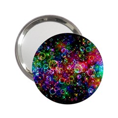 Psychedelic Bubbles Abstract 2 25  Handbag Mirrors