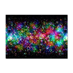 Psychedelic Bubbles Abstract Sticker A4 (100 Pack) by Modalart