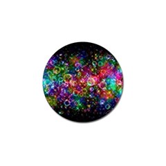 Psychedelic Bubbles Abstract Golf Ball Marker (10 Pack) by Modalart