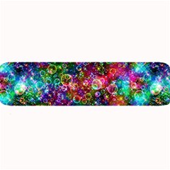 Psychedelic Bubbles Abstract Large Bar Mat