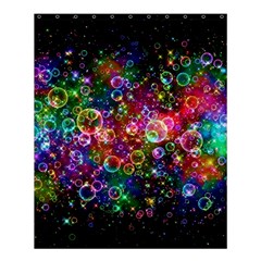 Psychedelic Bubbles Abstract Shower Curtain 60  X 72  (medium)  by Modalart