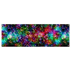 Psychedelic Bubbles Abstract Banner And Sign 12  X 4 