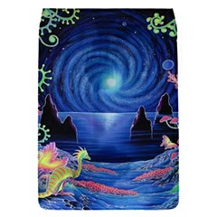 Psychedelic Mushrooms Psicodelia Dream Blue Removable Flap Cover (s) by Modalart