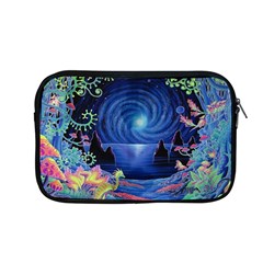 Psychedelic Mushrooms Psicodelia Dream Blue Apple Macbook Pro 13  Zipper Case by Modalart