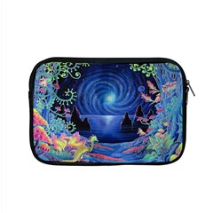 Psychedelic Mushrooms Psicodelia Dream Blue Apple Macbook Pro 15  Zipper Case by Modalart