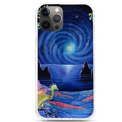 Psychedelic Mushrooms Psicodelia Dream Blue Iphone 12 Pro Max Tpu Uv Print Case by Modalart