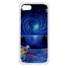 Psychedelic Mushrooms Psicodelia Dream Blue Iphone Se by Modalart