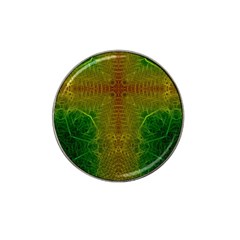 Psychedelic Screen Trippy Hat Clip Ball Marker by Modalart