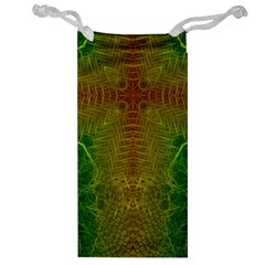 Psychedelic Screen Trippy Jewelry Bag by Modalart