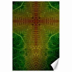 Psychedelic Screen Trippy Canvas 20  X 30  by Modalart