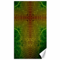 Psychedelic Screen Trippy Canvas 40  X 72  by Modalart