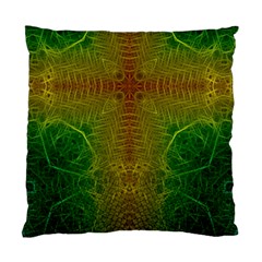 Psychedelic Screen Trippy Standard Cushion Case (two Sides)