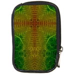 Psychedelic Screen Trippy Compact Camera Leather Case Front