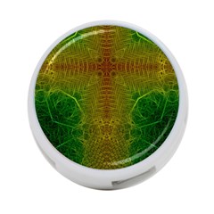 Psychedelic Screen Trippy 4-port Usb Hub (one Side) by Modalart