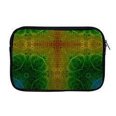 Psychedelic Screen Trippy Apple Macbook Pro 17  Zipper Case by Modalart