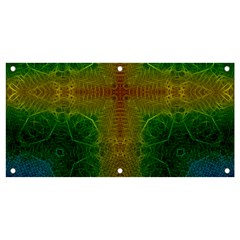 Psychedelic Screen Trippy Banner And Sign 4  X 2  by Modalart