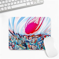 Artistic Psychedelic Art Small Mousepad by Modalart