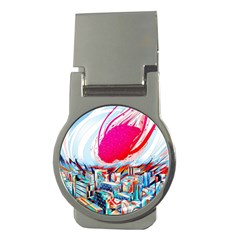 Artistic Psychedelic Art Money Clips (round)  by Modalart