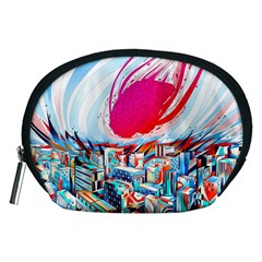 Artistic Psychedelic Art Accessory Pouch (medium) by Modalart