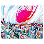 Artistic Psychedelic Art Two Sides Premium Plush Fleece Blanket (Medium) 60 x50  Blanket Front