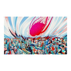 Artistic Psychedelic Art Banner And Sign 5  X 3  by Modalart