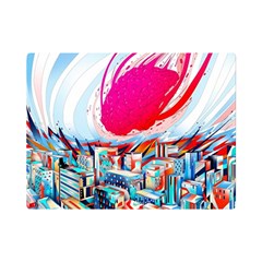 Artistic Psychedelic Art Premium Plush Fleece Blanket (mini) by Modalart