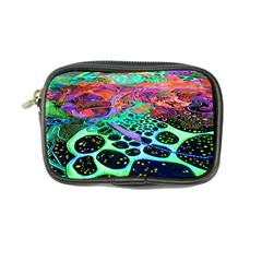 Psychedelic Blacklight Drawing Shapes Art Coin Purse by Modalart