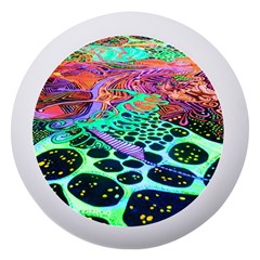 Psychedelic Blacklight Drawing Shapes Art Dento Box With Mirror