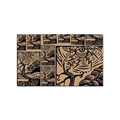 Artistic Psychedelic Sticker (rectangular) by Modalart