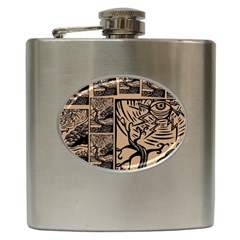 Artistic Psychedelic Hip Flask (6 Oz) by Modalart