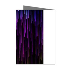 Stars Are Falling Electric Abstract Mini Greeting Cards (pkg Of 8) by Modalart