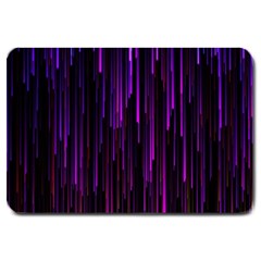 Stars Are Falling Electric Abstract Large Doormat