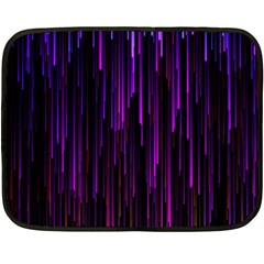 Stars Are Falling Electric Abstract Two Sides Fleece Blanket (mini) by Modalart