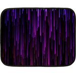 Stars Are Falling Electric Abstract Two Sides Fleece Blanket (Mini) 35 x27  Blanket Back