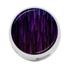 Stars Are Falling Electric Abstract 4-port Usb Hub (two Sides) by Modalart